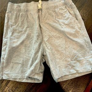 Nordstrom gray knit drawstring shorts kids size Xl